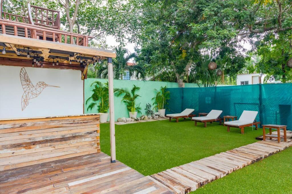 Encantadora Suite con cocina en COLIBRI PdC Playa del Carmen Exterior foto